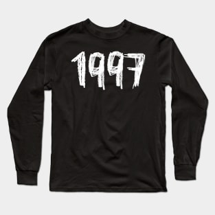 1997 Birthday, Birth Year 1997, Born in 1997 Long Sleeve T-Shirt